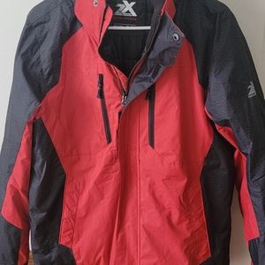 Zeroxposur coat, S, red/black